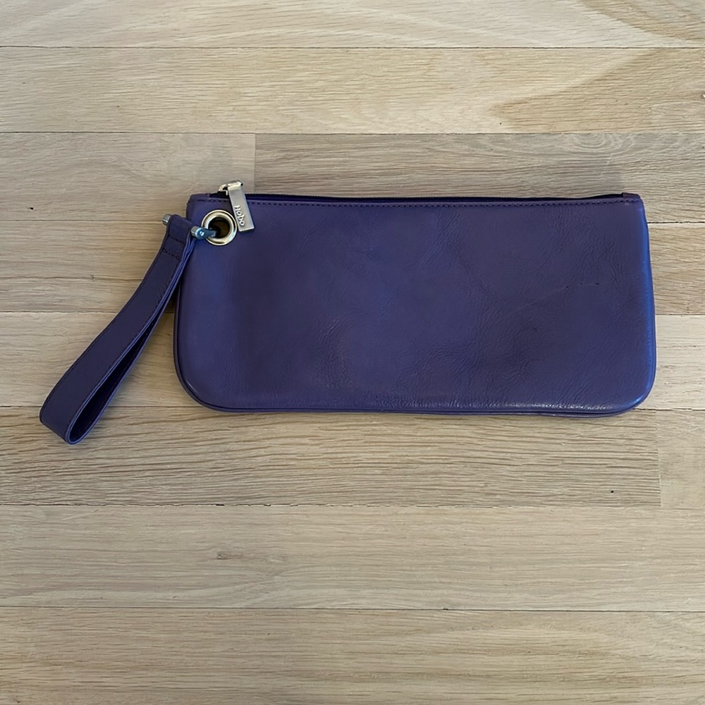 Purple Hobo clutch